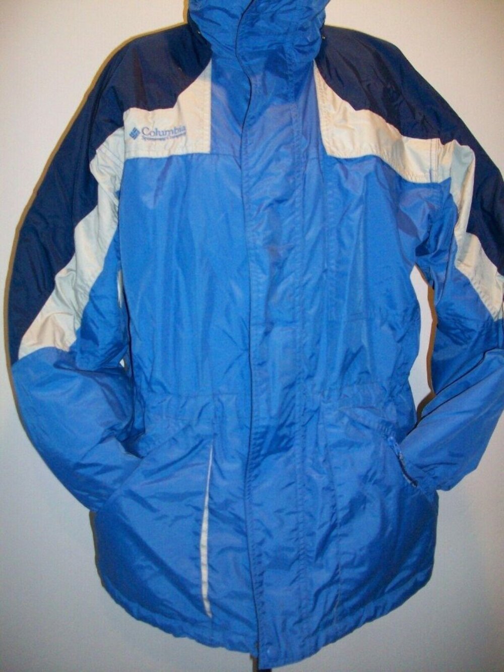Columbia Sportswear Women's Blue Gray Navy Coat Jacket Heavy Winter Size 18 / 20 - Picture 2 of 10